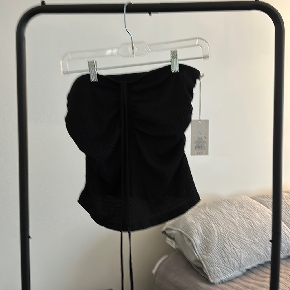 Black tube top